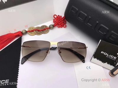 Wholesale Price Porsche Design Sunglasses Gold Titanium Frame for sale